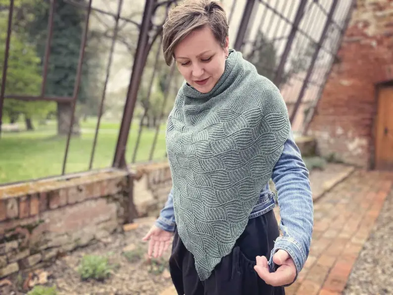 Set návod + priadza na šatku SKALA od Melanie Berg
