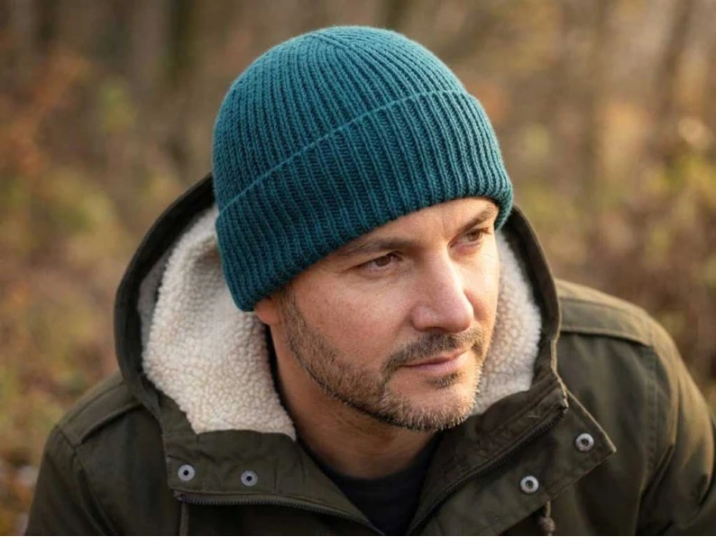 Návod na pletenú čiapku Veternica DK z jemnej Lovely Merino Treat